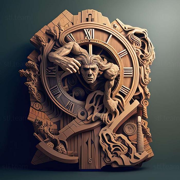 3D model Clock Tower II The Struggle Within game (STL)
